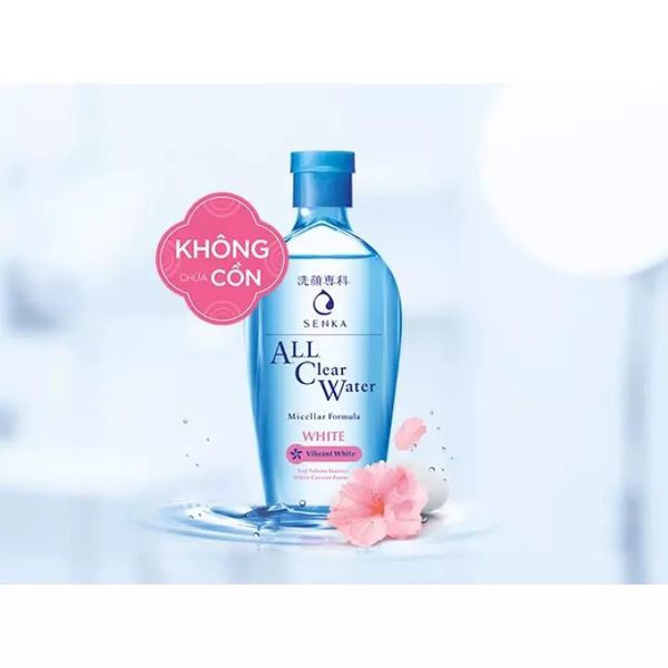 Nước Tẩy Trang Senka White Vibrant White 230g