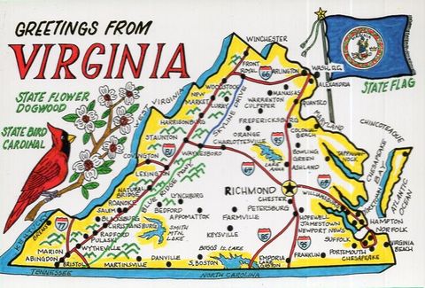 Bang Virginia và các thành phố