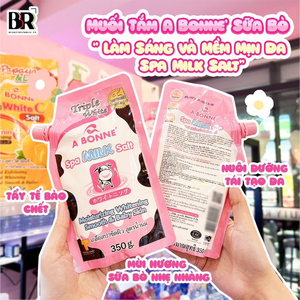 Phân Biệt Muối Bò A Bonne' Chính Hãng