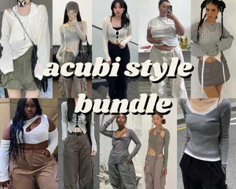 Acubi Style - Xu hướng thời trang hot trend 2023 cá tính, bền vững và đậm chất riêng