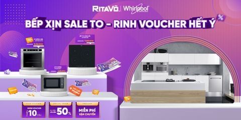 TÂN TRANG NHÀ MỚI VỚI THIẾT BỊ BẾP CAO CẤP KHUYẾN MÃI NGAY 50%