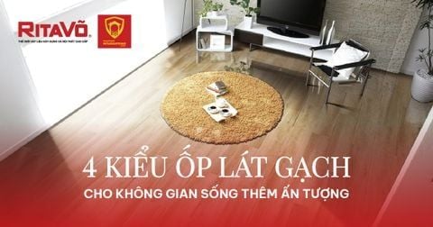 Biến hóa không gian sống ấn tượng với 4 phương pháp ốp lát gạch vân gỗ