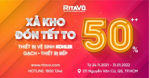 XẢ KHO ĐÓN TẾT TO - BÙNG NỔ ƯU ĐÃI CUỐI NĂM GIẢM ĐẾN HƠN 50%