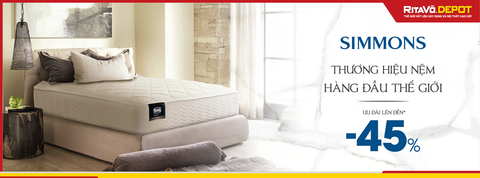 NỆM LÒ XO TÚI SIMMONS CAO CẤP ƯU ĐÃI LÊN ĐẾN 45%.