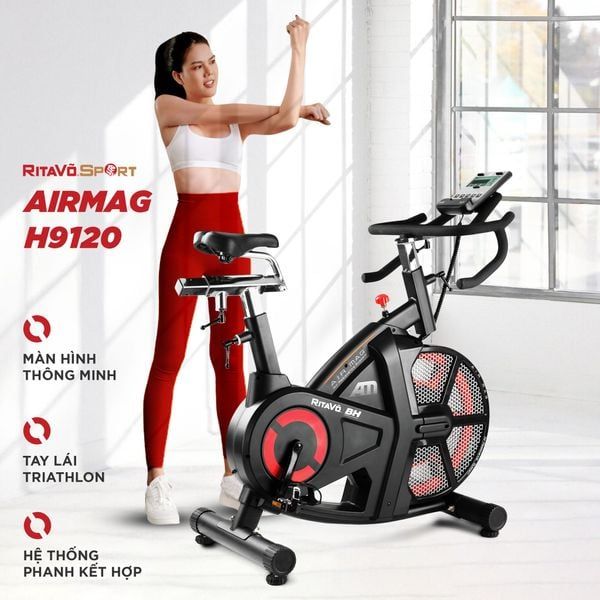 Xe đạp trong nhà Air Mag RitaVõ