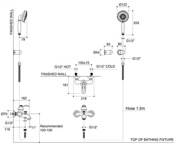 thông số kỹ thuật K-72695T-B4-AF