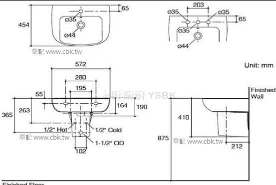 Bảng mô tả kích thước