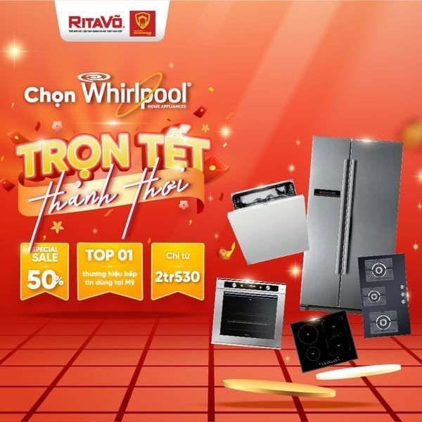 Whirlpool đồng hành cùng mọi nhà