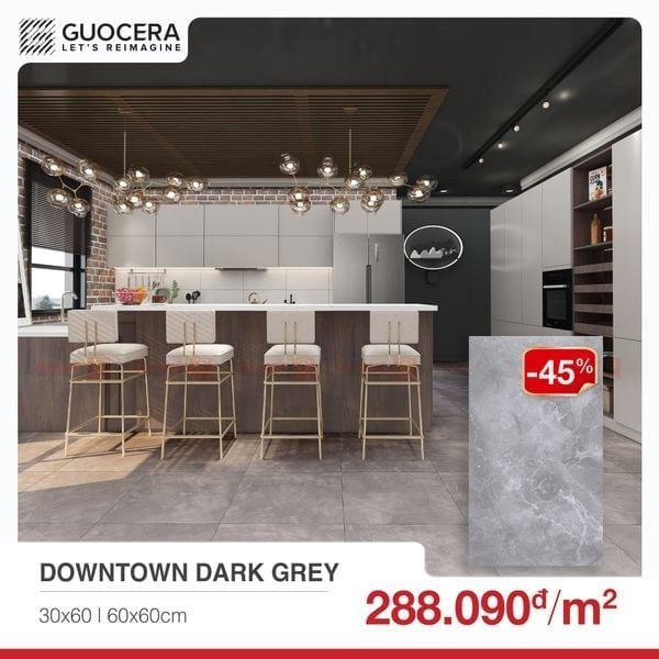 Downtown Dark Grey