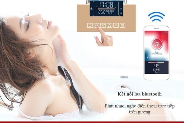 Gương led hình chữ nhật