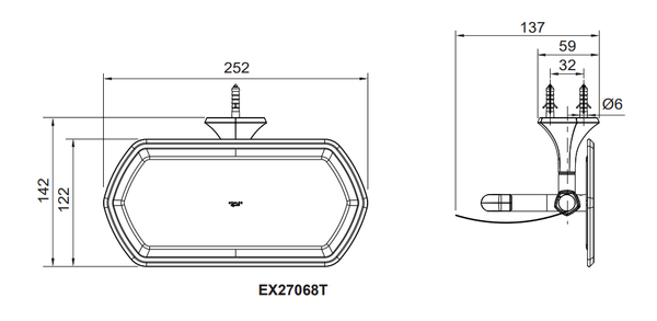 Thông số móc treo giấy