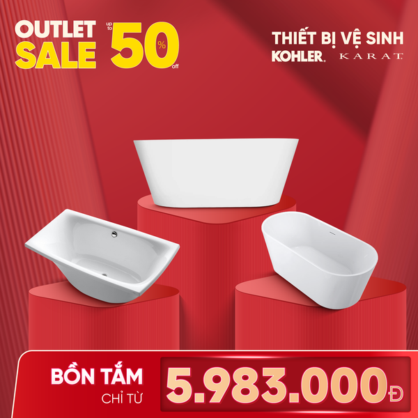 outlet sale bồn tắm