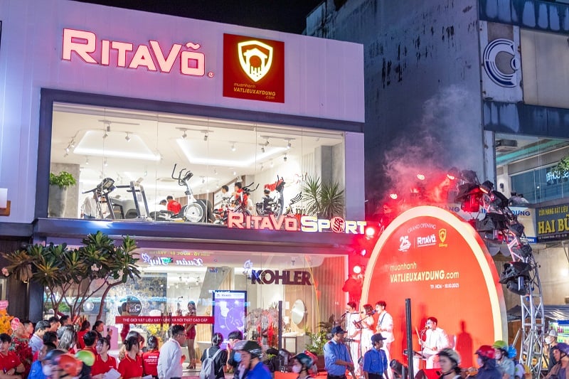 thiết bị nhà tắm tại Rita Võ