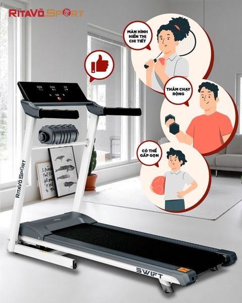 Máy chạy bộ Swift RitaVõ Sport RSS-SWIFT