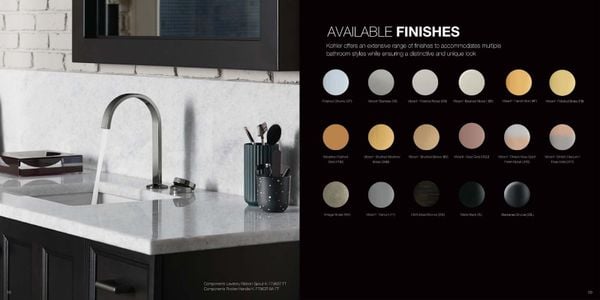 Thiết bị vệ sinh Kohler với mẫu mã đa dạng