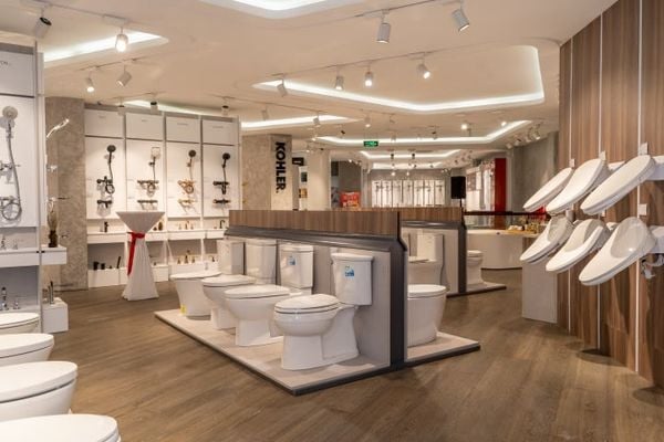Thiết bị vệ sinh Kohler tại showroom Rita Võ