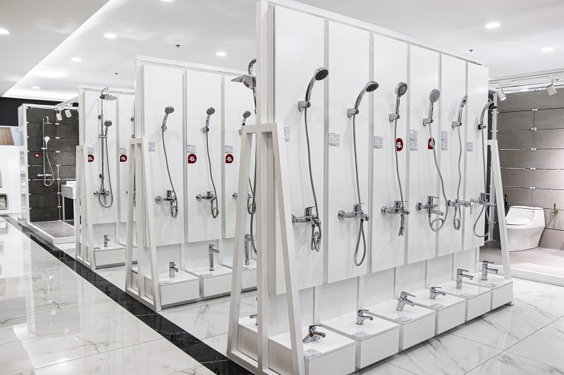 Vòi sen tắm đa dạng