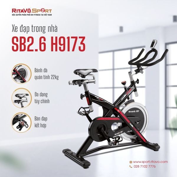 Xe đạp trong nhà SB Series RitaVõ|BH H9173