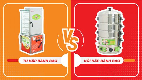 Tủ hấp bánh bao mini hay nồi hấp bánh bao! Đâu mới là lựa chọn tối ưu cho cửa hàng của bạn?