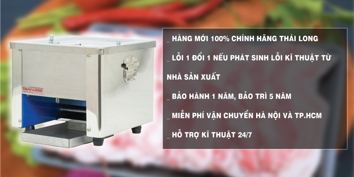 Mua sản phẩm Máy thái thịt tươi sống 2 cửa HD-85 tại Hà Nội và TP.HCM