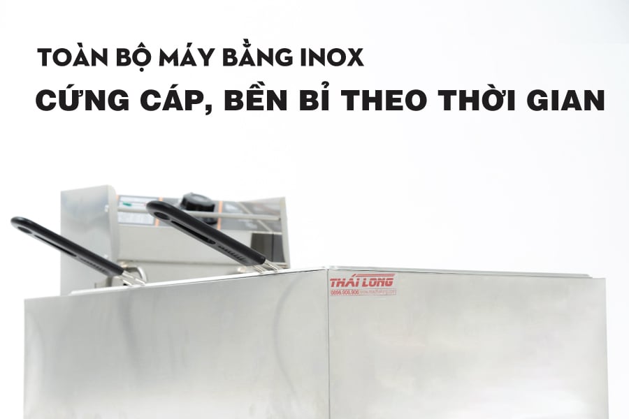 Thiết kế Bếp chiên nhúng đơn dùng điện 12L SN-83 1