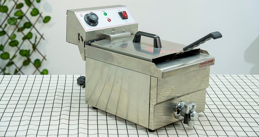 Bếp chiên nhúng đơn 10L nhập khẩu cao cấp EF- 101V