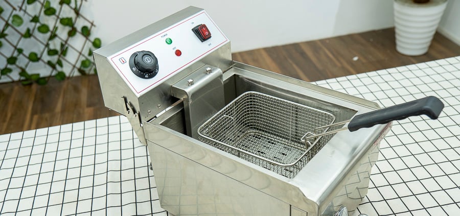 Bếp chiên nhúng đơn 10L nhập khẩu cao cấp EF- 101V