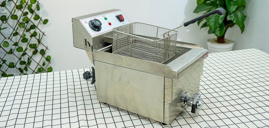 Bếp chiên nhúng đơn 10L nhập khẩu cao cấp EF- 101V