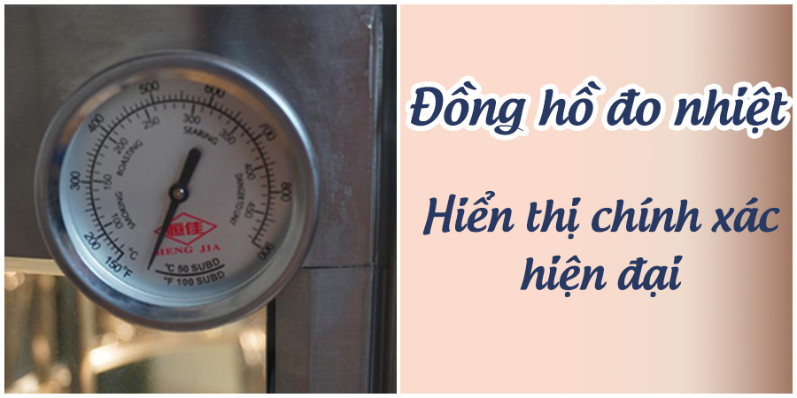Đồng hồ đo nhiệt của lò quay vịt 850