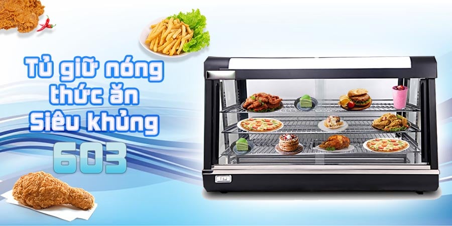 tủ giữ nóng thức ăn 603