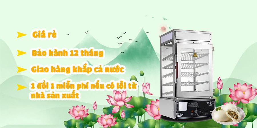 tủ hấp bánh bao giá rẻ hx-500