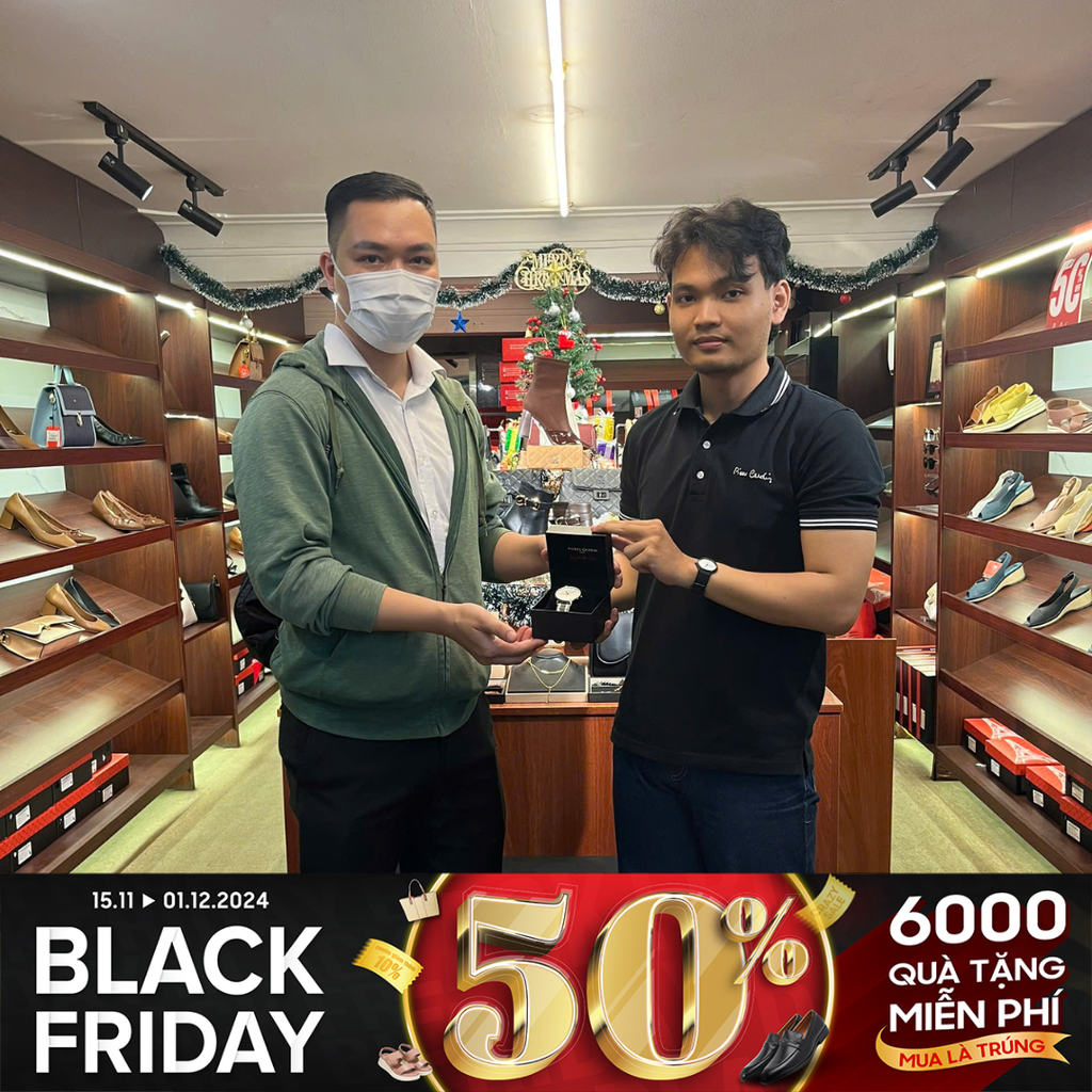 🎉 CHÚC MỪNG KHÁCH HÀNG TRÚNG GIẢI TỪ PIERRE CARDIN! 🎉