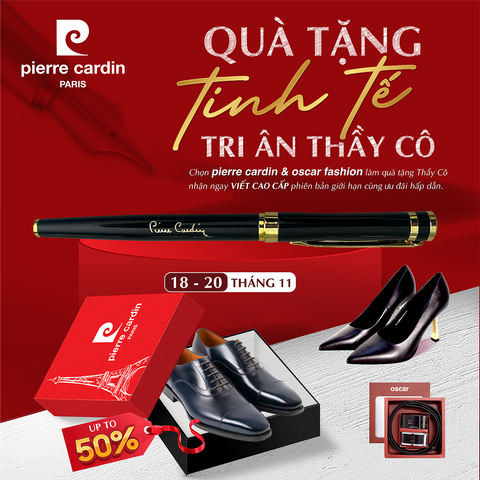 🧑‍🏫[ PIERRE CARDIN ] - CHỌN QUÀ TINH TẾ - TRI ÂN THẦY CÔ - MỪNG NGÀY NHÀ GIÁO VIỆT NAM 20.11 👩‍🏫