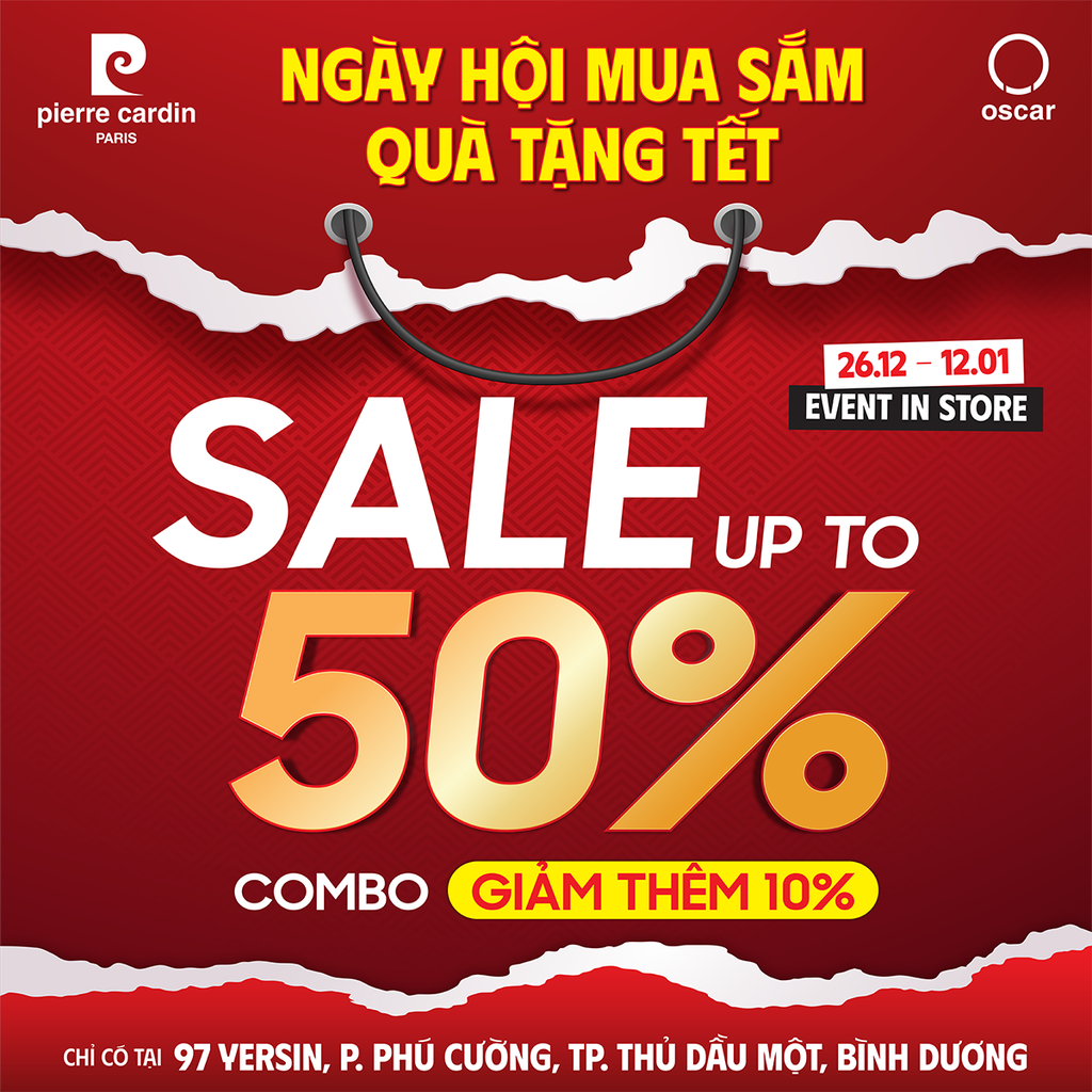 🎁EVENT IN STORE - NGÀY HỘI MUA SẮM QUÀ TẶNG TẾT - CHỈ CÓ TẠI 97 YERSIN - TỈNH BÌNH DƯƠNG🎉
