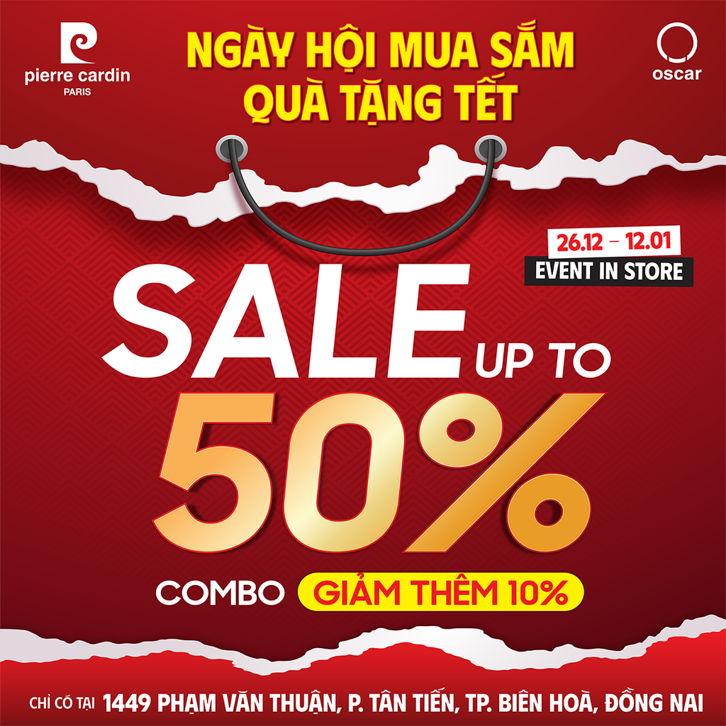 🎁EVENT IN STORE - NGÀY HỘI MUA SẮM QUÀ TẶNG TẾT - CHỈ CÓ TẠI 1449 PHẠM VĂN THUẬN - TP BIÊN HÒA🎉