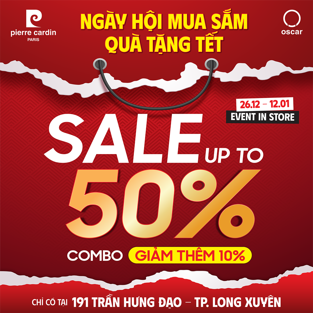 🎁EVENT IN STORE - NGÀY HỘI MUA SẮM QUÀ TẶNG TẾT - CHỈ CÓ TẠI 191 THĐ TP.LONG XUYÊN🎉
