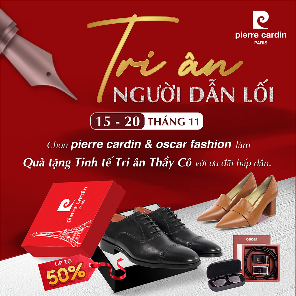 🧑‍🏫[PIERRE CARDIN] - CHỌN QUÀ TINH TẾ - TRI ÂN NGƯỜI DẪN LỐI👩‍🏫