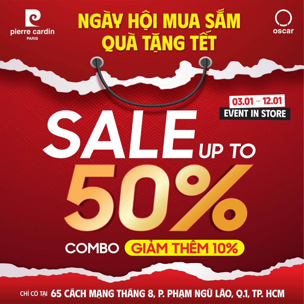 🎁EVENT IN STORE - NGÀY HỘI MUA SẮM QUÀ TẶNG TẾT - CHỈ CÓ TẠI 65 CMT8, QUẬN 1 TP.HCM🎉