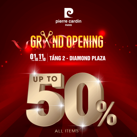 PIERRE CARDIN SHOES TƯNG BỪNG KHAI TRƯƠNG 02 SHOWROOM TẠI TTTM DIAMOND PLAZA & TAKASHIMAYA, QUẬN 1, TP. HCM