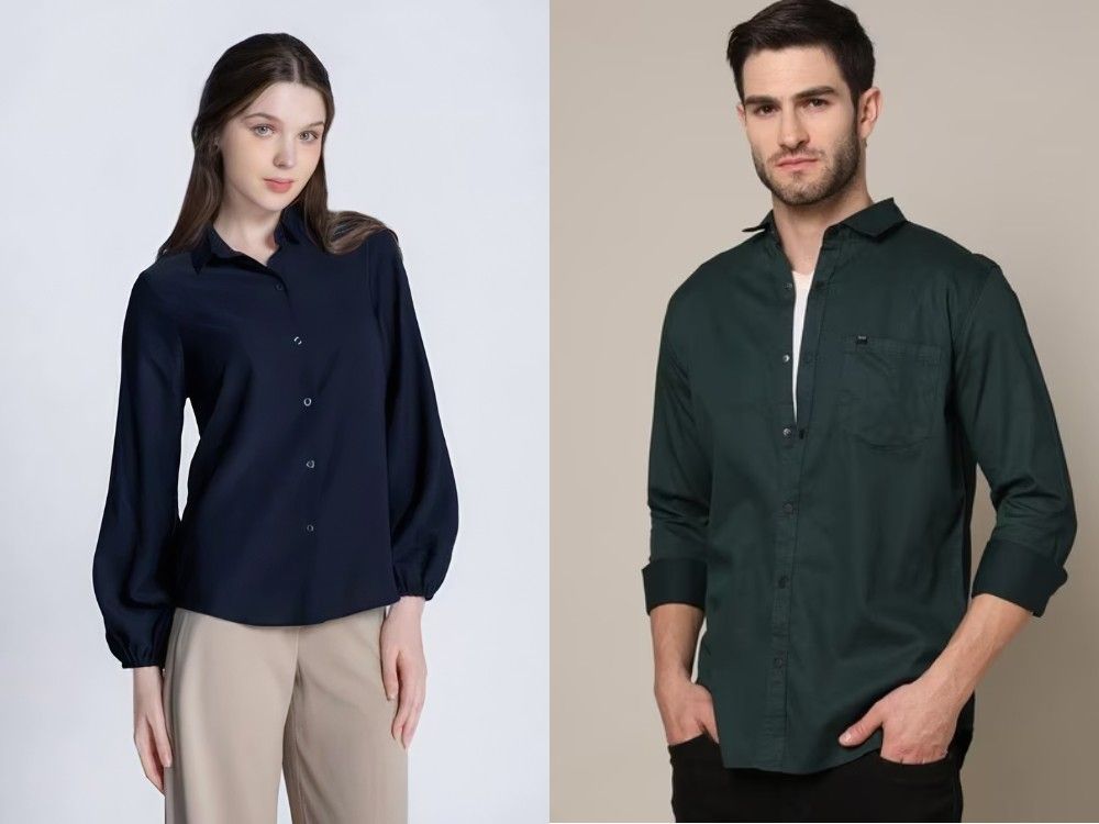 Phối đồ với áo sơ mi chuẩn phong cách và cuốn hút
