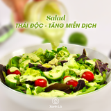 9 công thức salad thải độc cơ thể, tăng cường miễn dịch