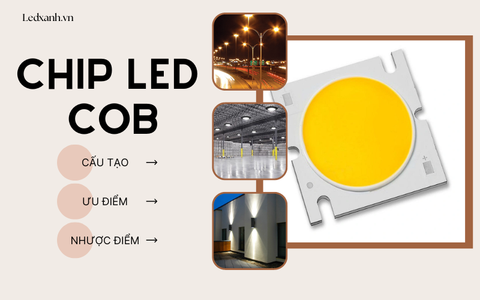 Chip led COB: Khái niệm và ưu nhược điểm