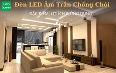 Đèn LED Âm Trần Chống Chói: Đặc Điểm, Lợi Ích và Ứng Dụng
