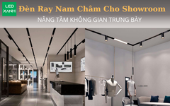 Đèn Ray Nam Châm Cho Showroom – Nâng Tầm Không Gian Trưng Bày