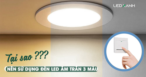 Có nên dùng đèn led 3 màu - Tư vấn từ LEDXANH