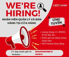 Tuyển Dụng Nhân Viên Quản Lý Và  Bán Hàng Tại Cửa Hàng