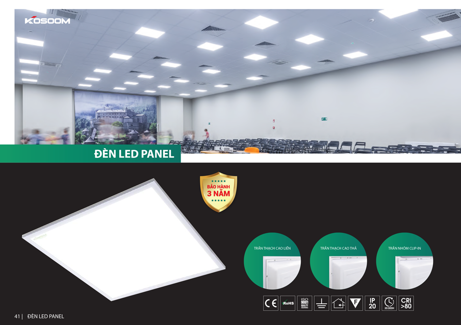 đèn led panel kosoom