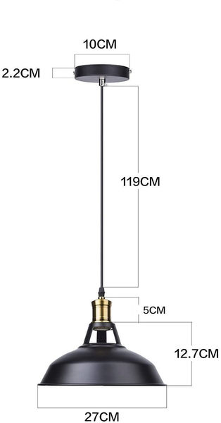 đèn thả sắt 066