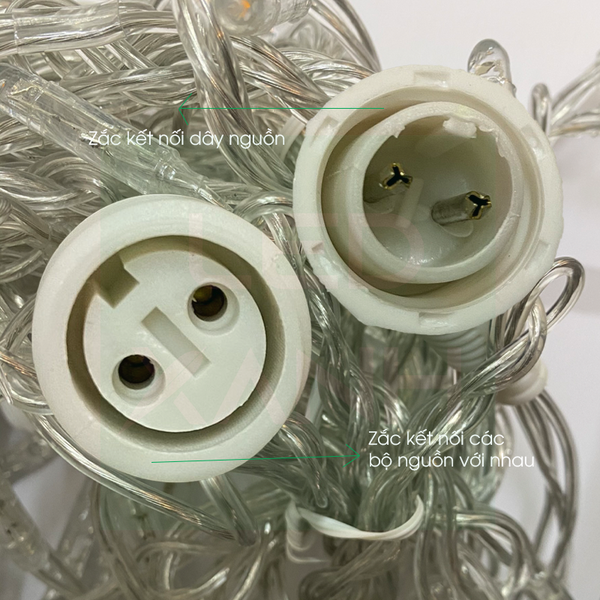 đèn led dây thả mành 3*1.5m