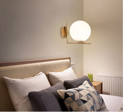 Đèn led treo tường phòng ngủ - Nên lắp ở vị trí nào trong phòng ngủ?